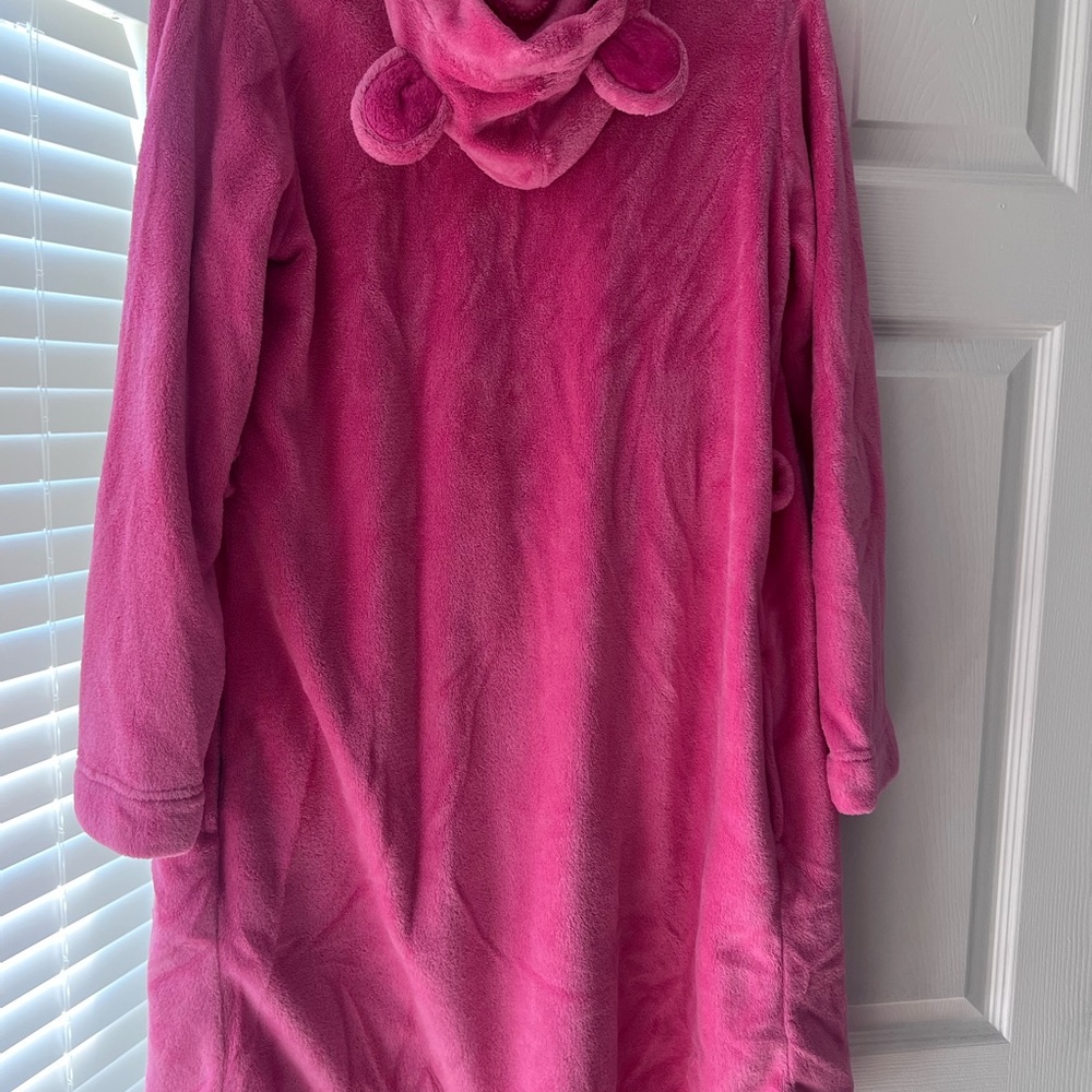Pink girls robe